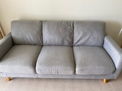 Three Seater Sofa — Professional Carpet Cleaners in Gold Coast, QLD